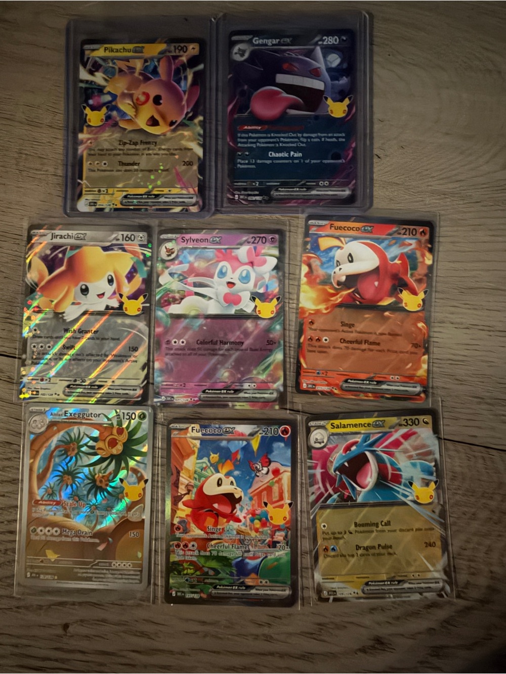 Lot of Pokémon 30th anniversary doubles